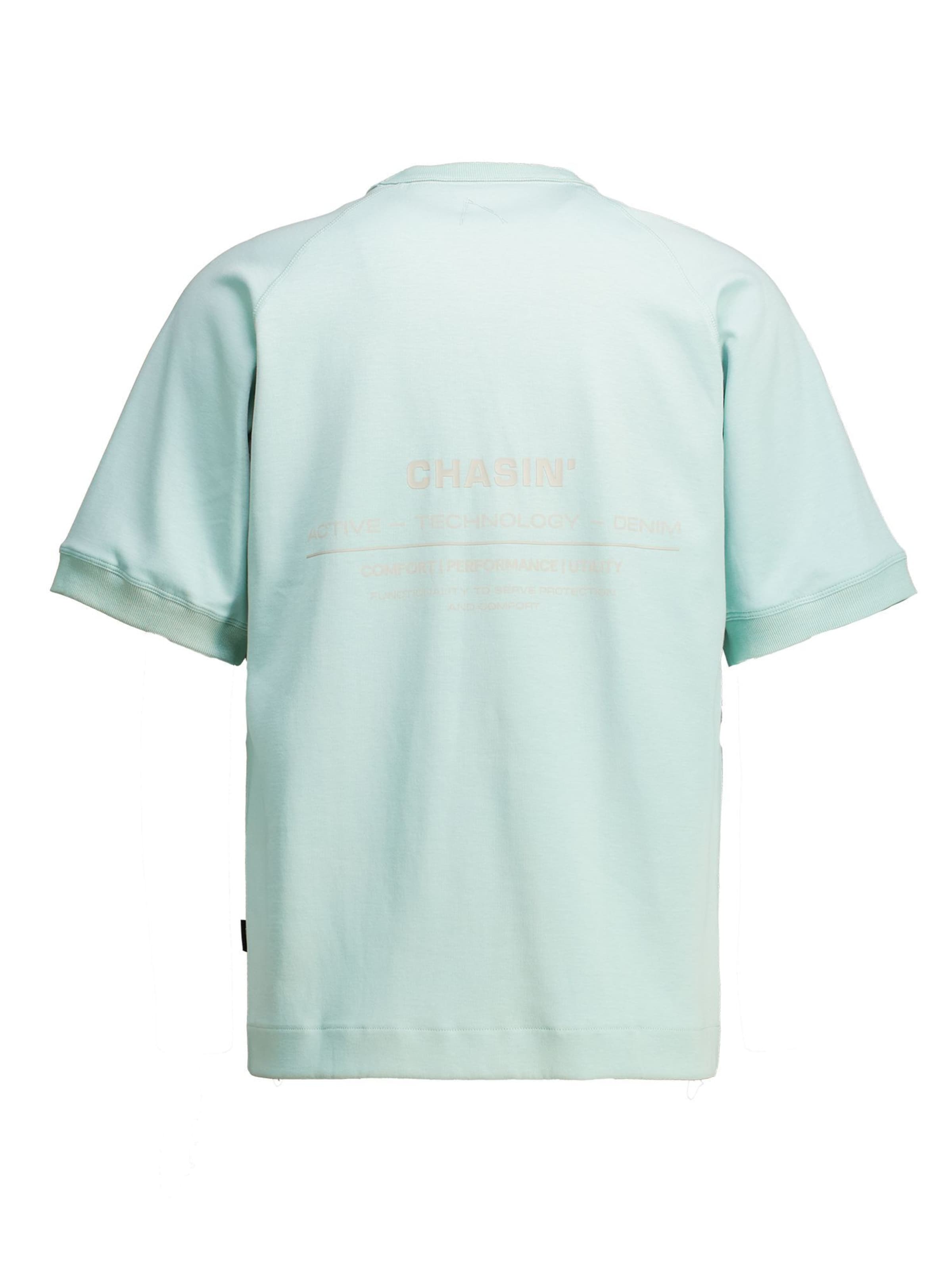 T-Shirt 'Parker Scuba' CHASIN' en bleu