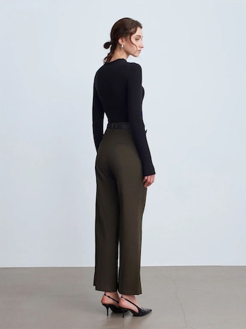 Dilvin Wide Leg Hose in Grün