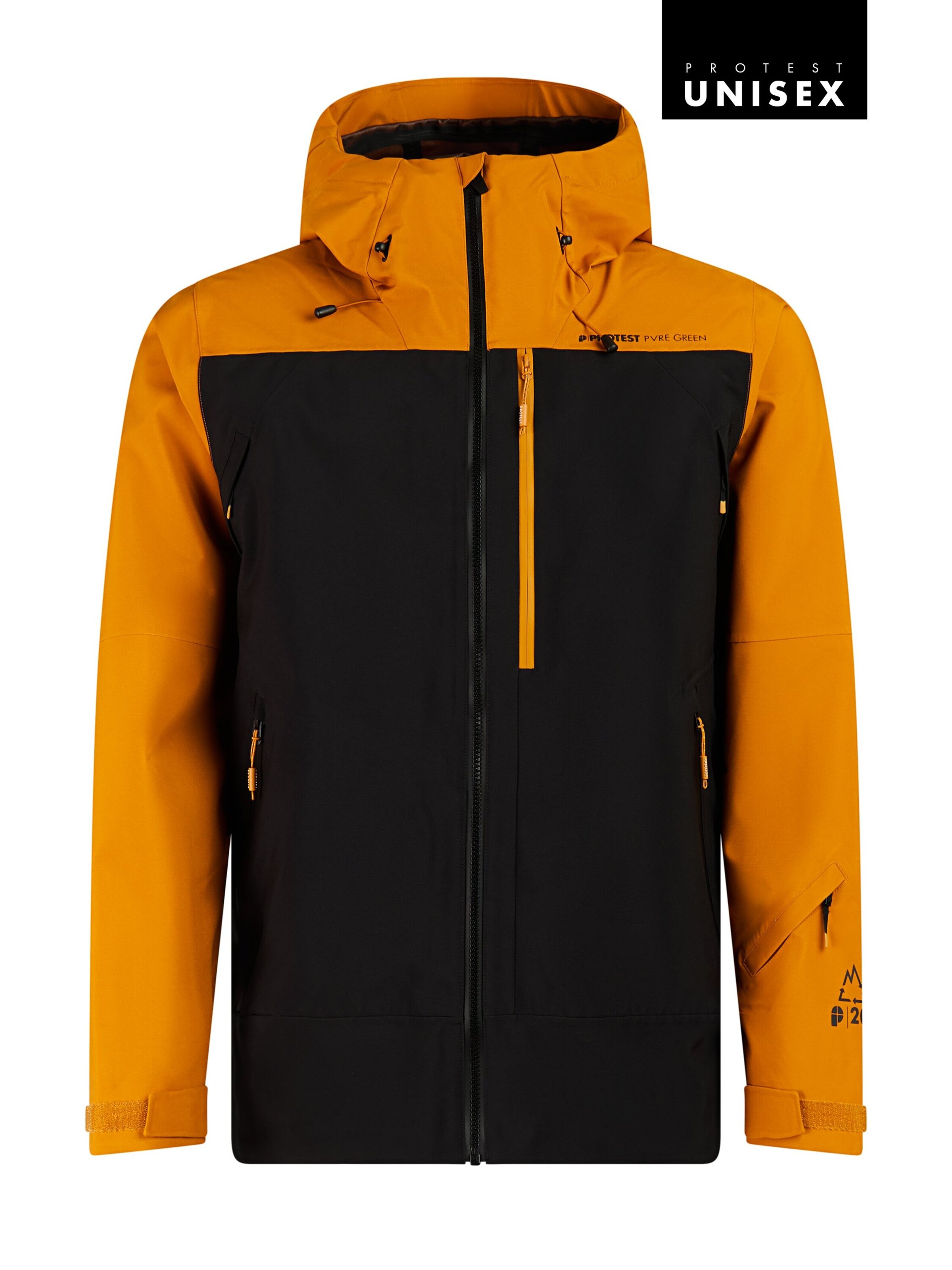 PROTEST Sportjacke 'PRTAbalony'‌‌‌‌‌‌ in Braun: Vorderseite