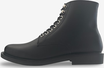 nae Vegan Shoes Nauhabootsit 'Jules' värissä musta: etupuoli