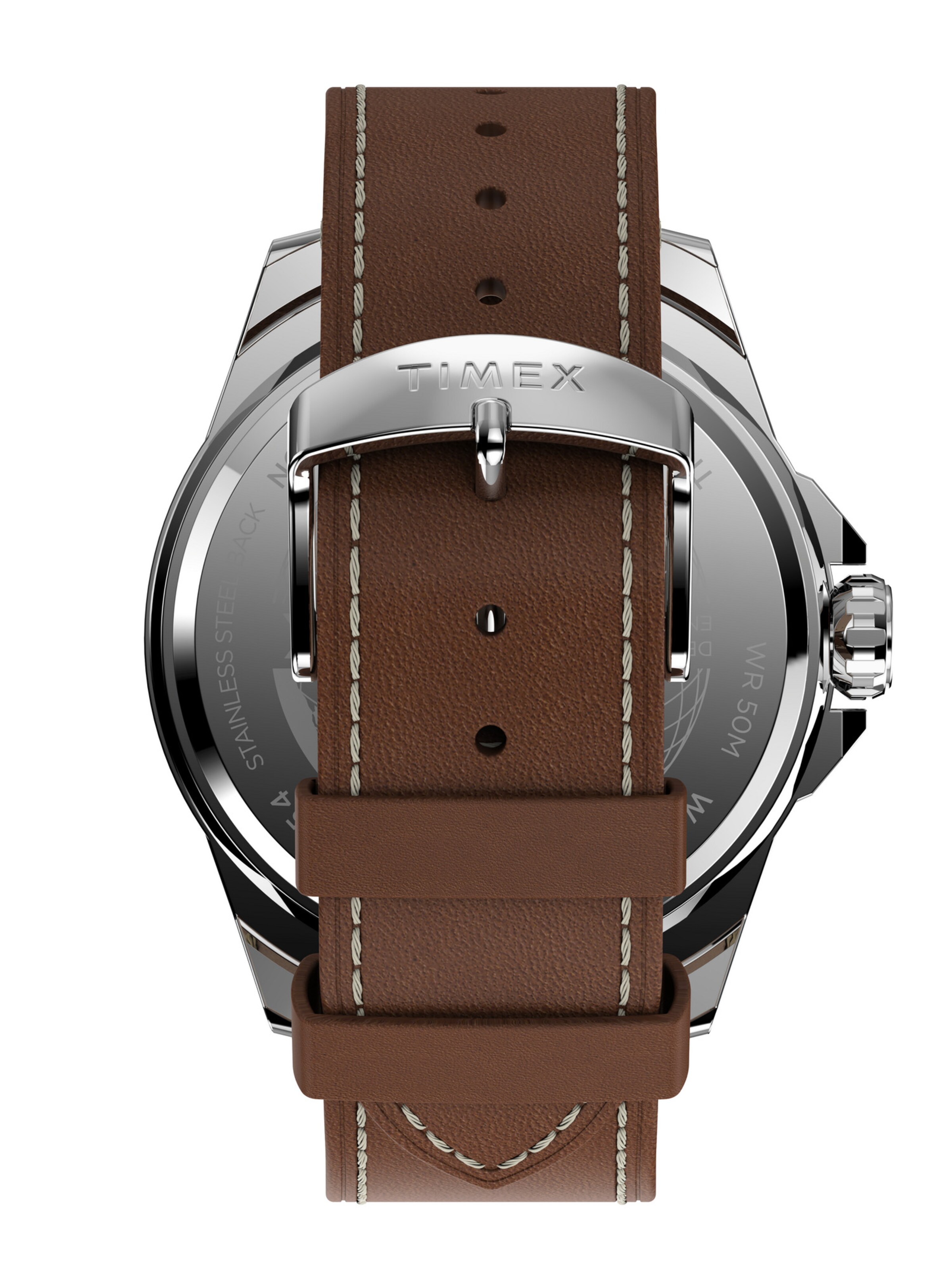 Orologio analogico 'Essex Avenue' di TIMEX in marrone