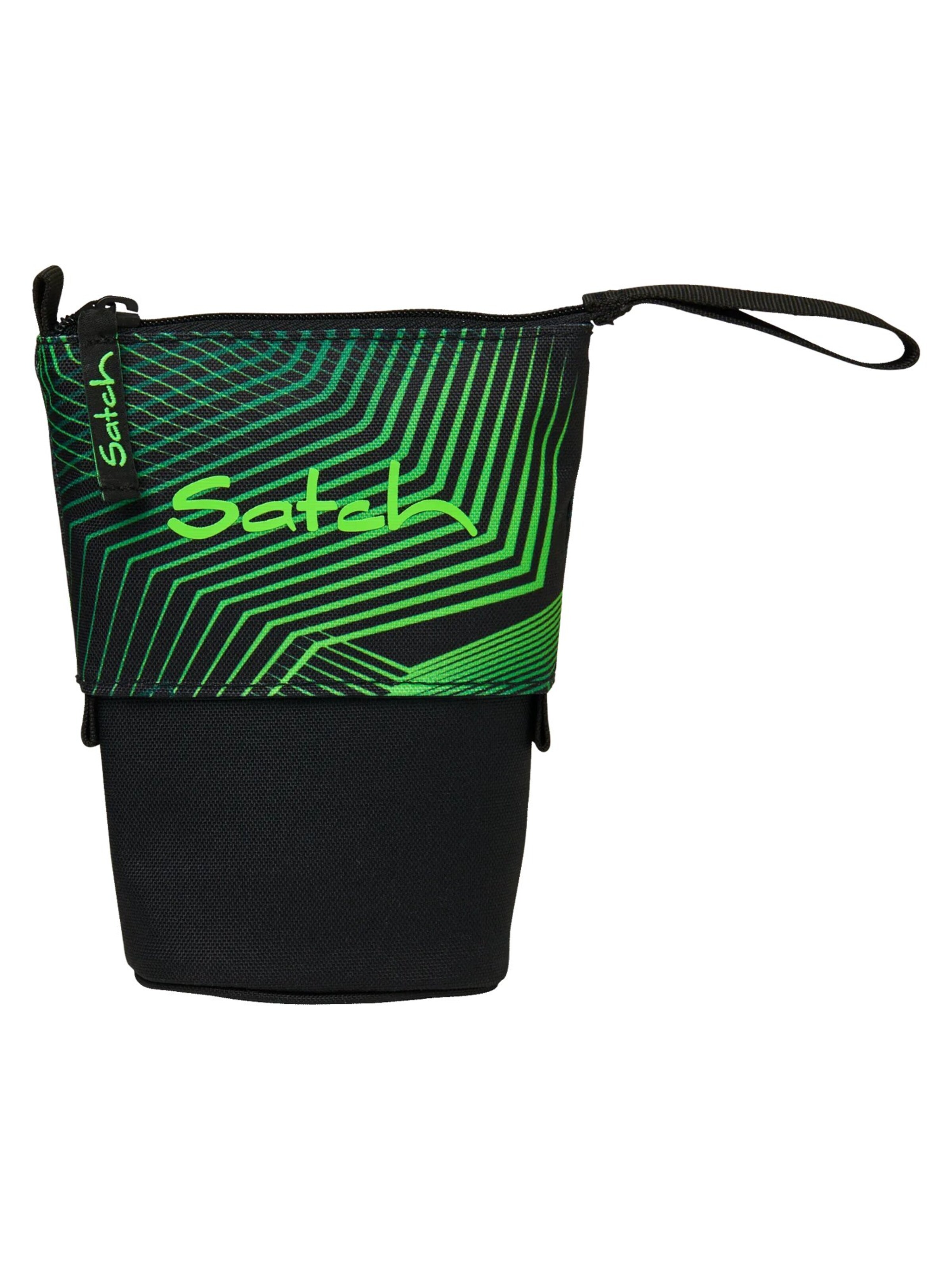Satch Bag 'Federmäppchen Pencil Slider' in Green: front