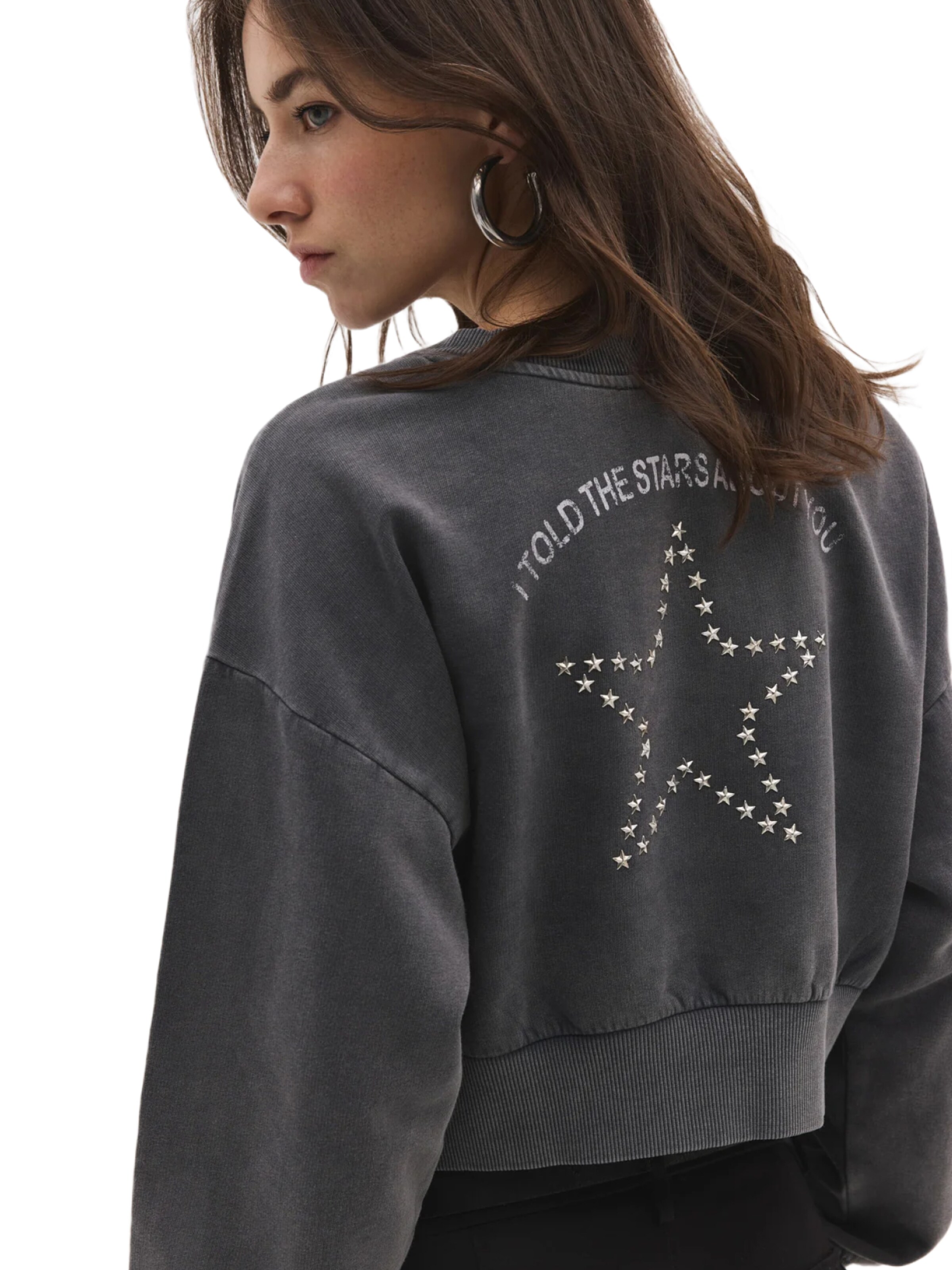 No Matter What Sweatshirt in Grey