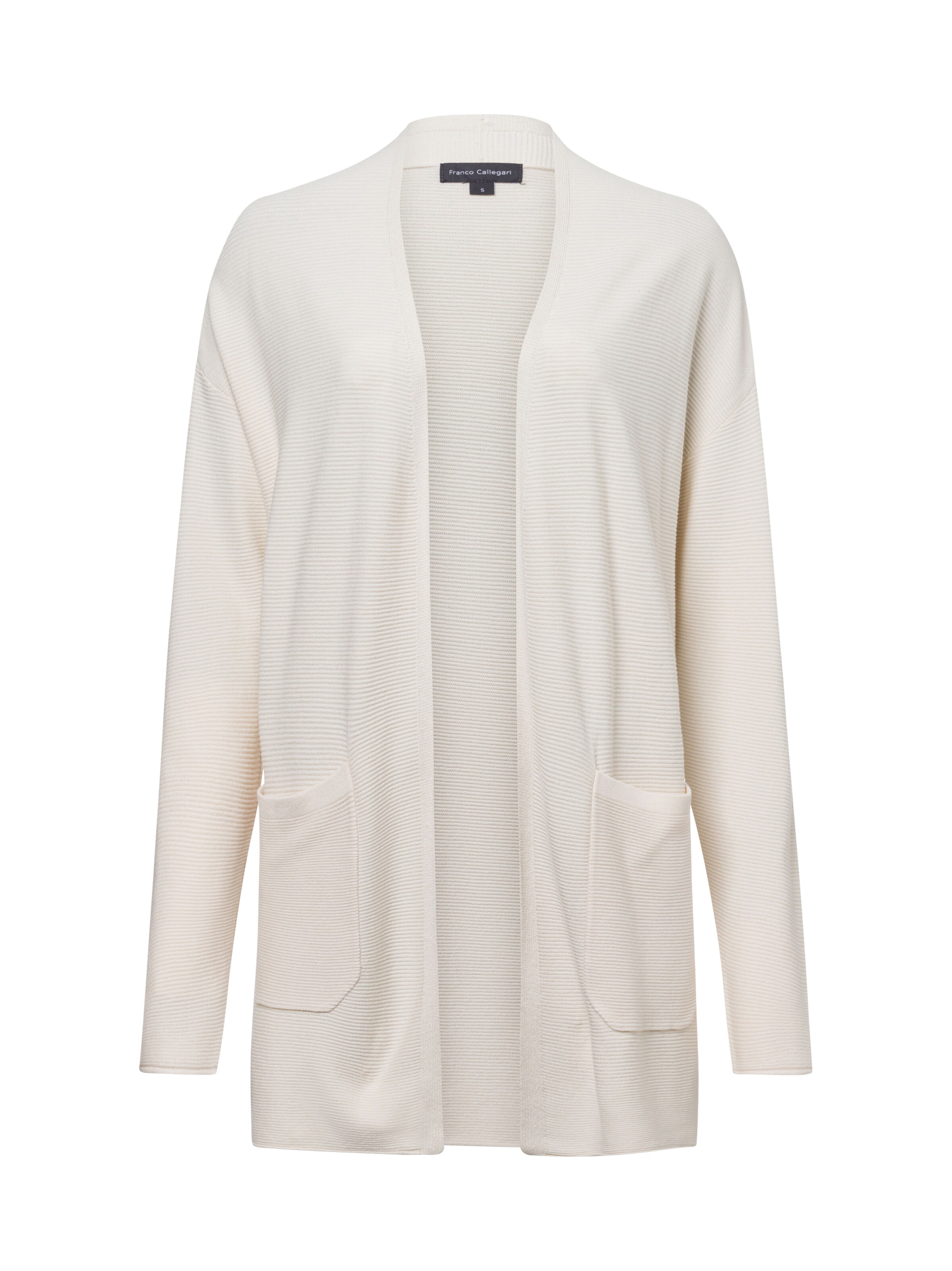 Franco Callegari Strickhülle ' ' in Weiß: Vorderseite