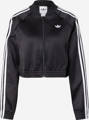 ADIDAS ORIGINALS - Casaco meia-estação 'SST' em preto: frente