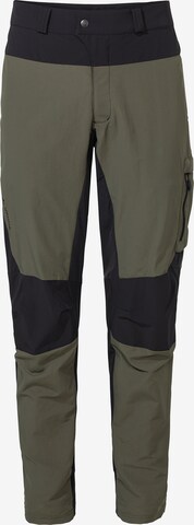 VAUDE Regular Outdoorbroek 'Qimsa' in Groen: voorkant