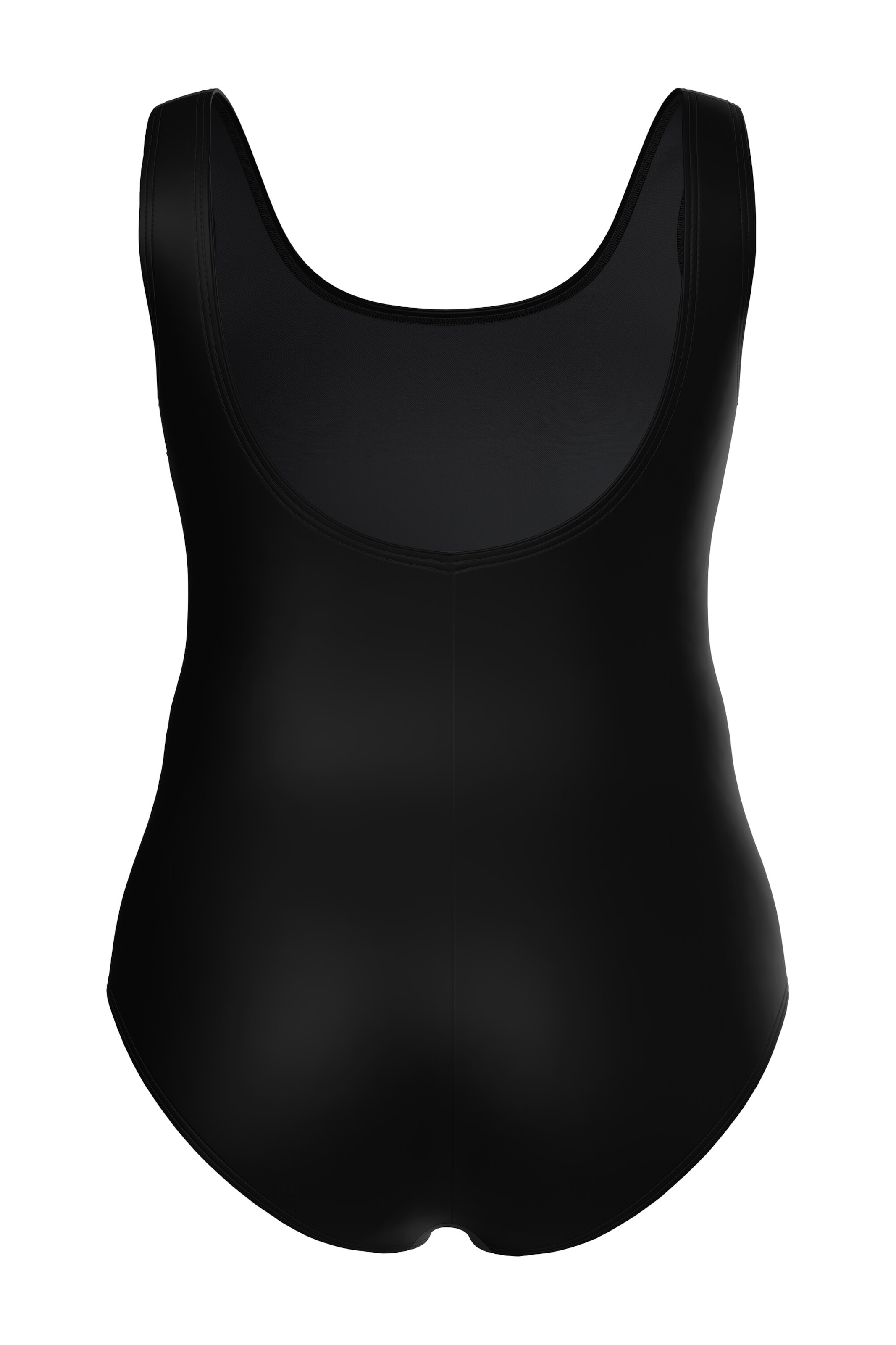 Ulla Popken Bralette Swimsuit in Black