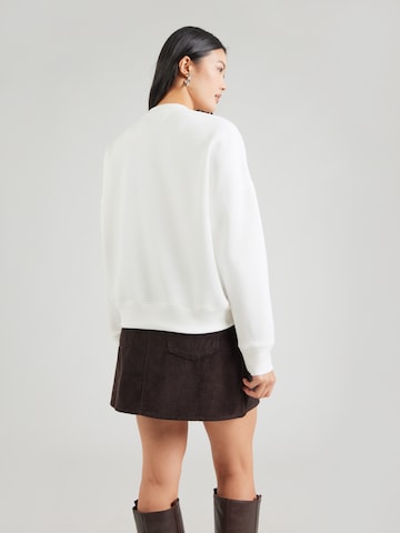 mbym Sweatshirt 'Gill Art-M' i vit