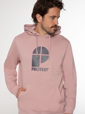 PROTEST Sweater 'CLASSIC LOGO HOODY' in Pink