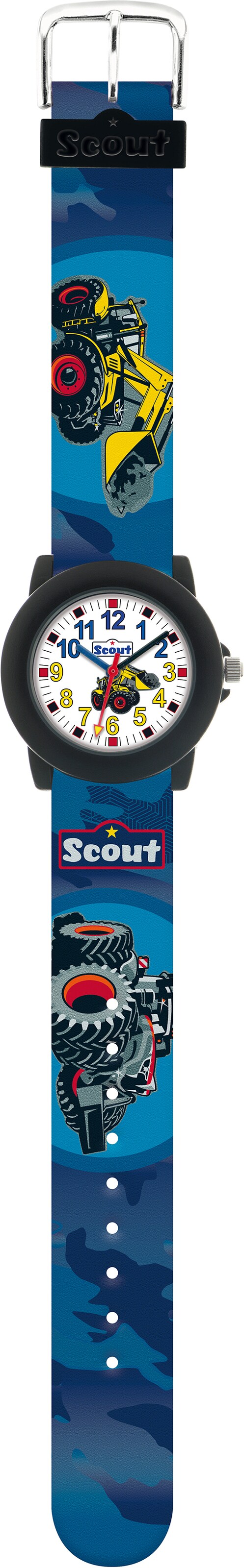SCOUT Uhr in Blau: Vorderseite