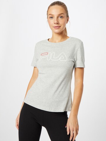 FILA Shirt 'Ladan' in Grijs: voorkant