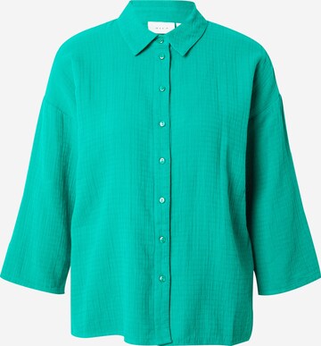 VILA Blouse 'LANIA' in Groen: voorkant