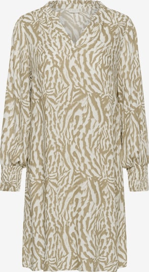 Palaidinės tipo suknelė 'KCMahlena' iš KAFFE CURVE, spalva – nebalintos drobės spalva / balta, Prekių apžvalga