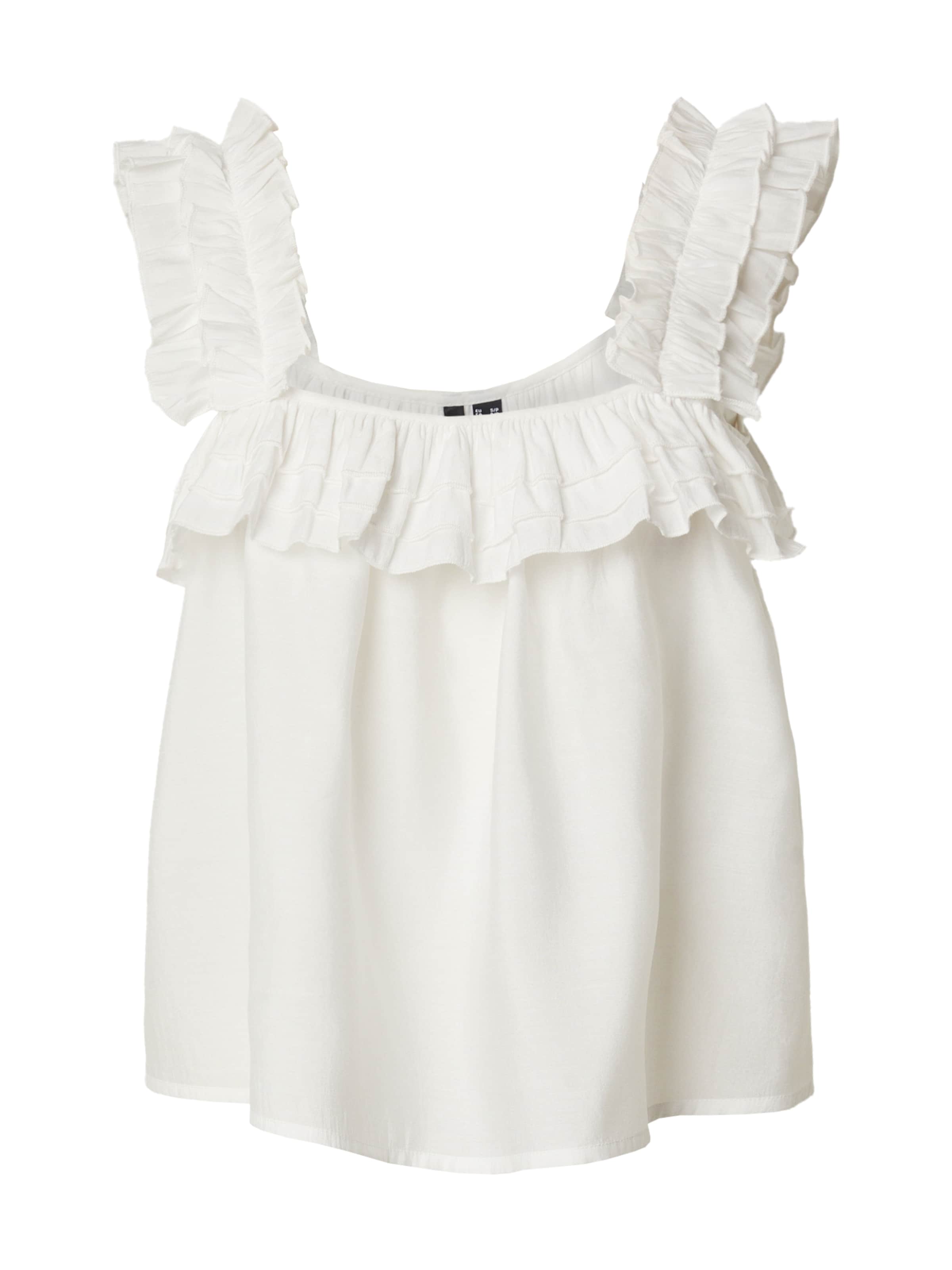 Vero Moda Petite Top in White: front