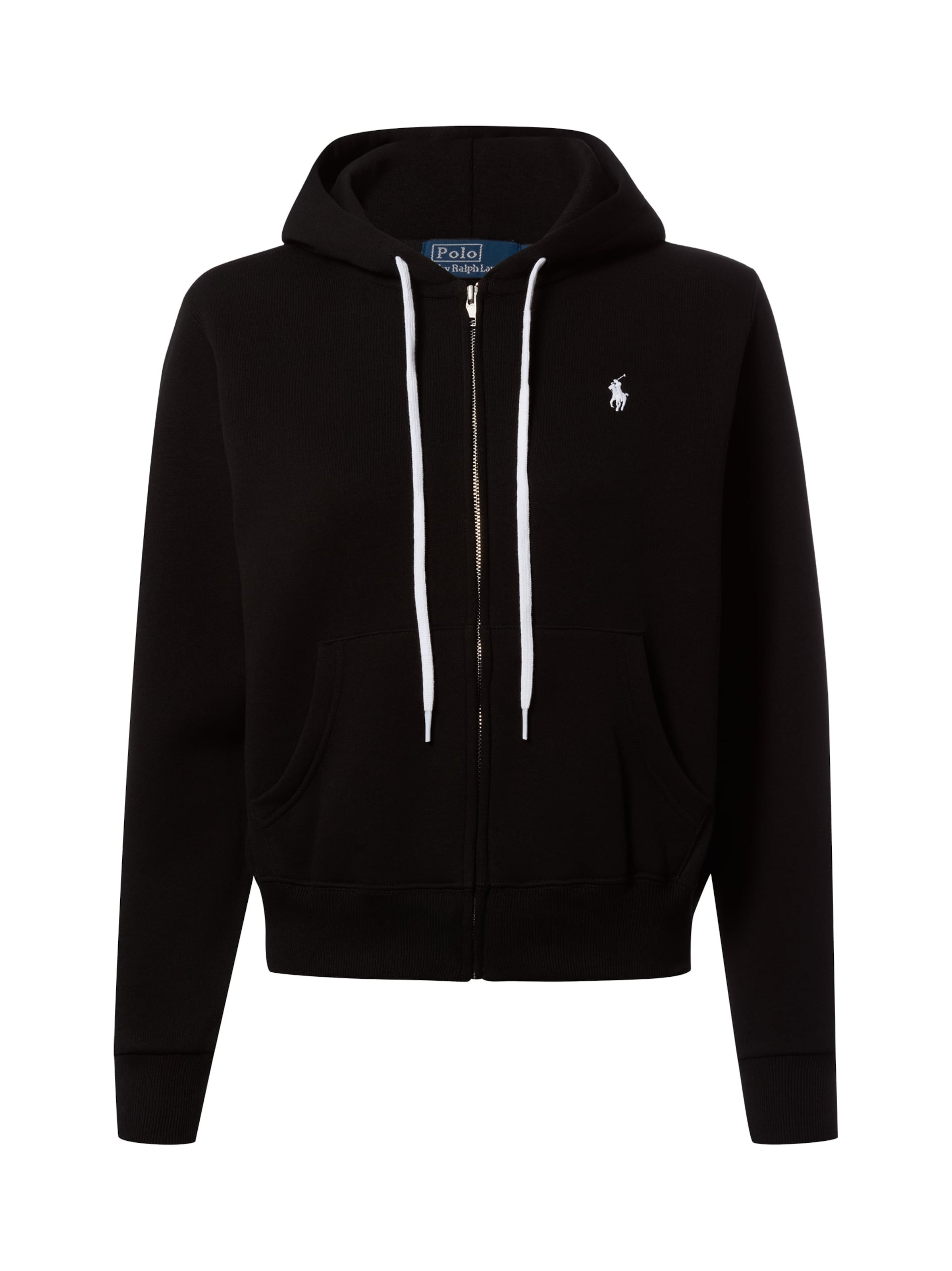 Veste de survêtement Polo Ralph Lauren en noir : devant