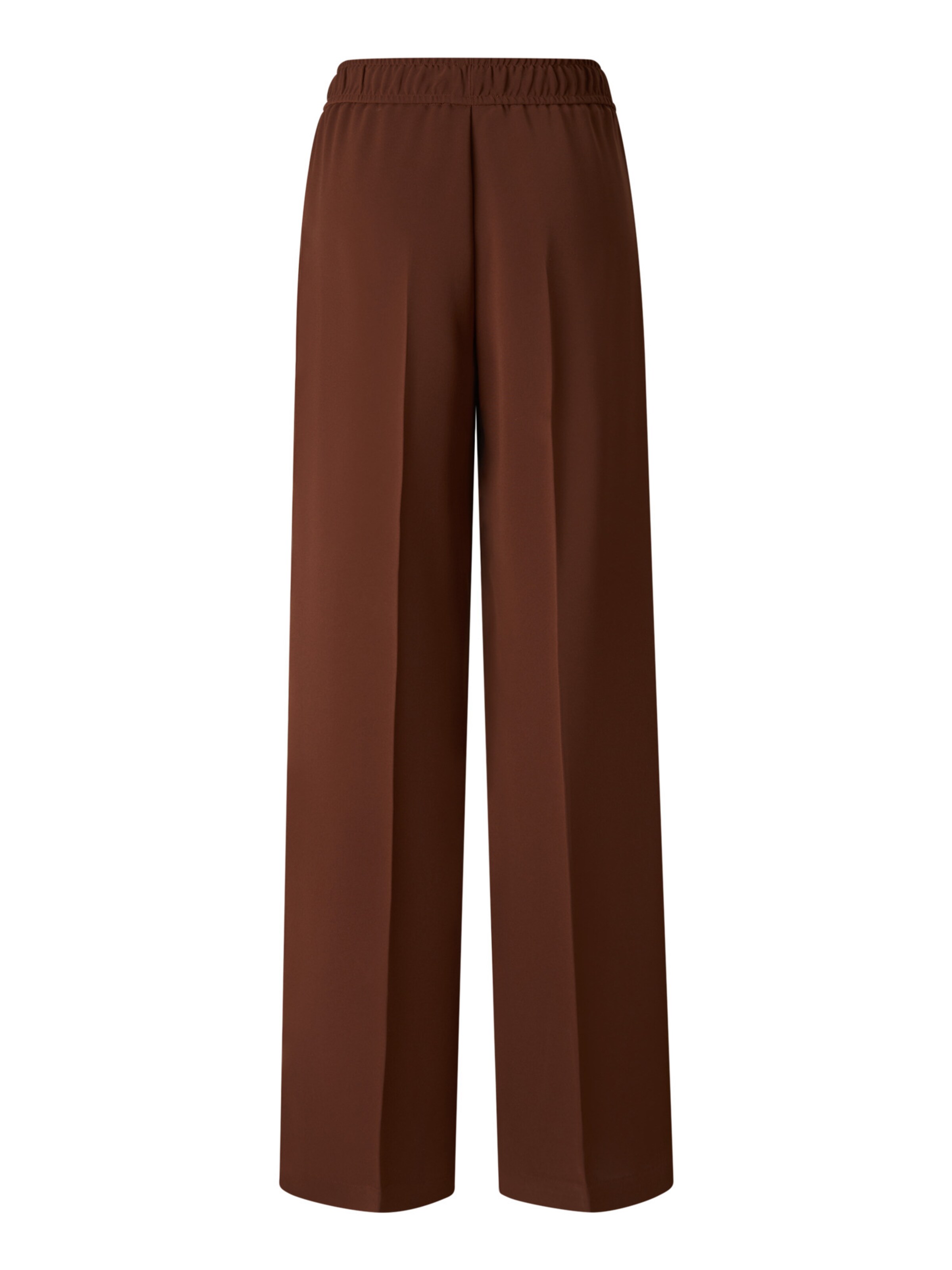 BOGNER Loose fit Pleated Pants 'Enny' in Brown