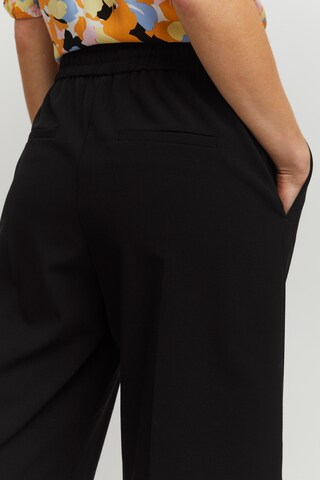 b.young Wide Leg Hose 'DANTA' in Schwarz