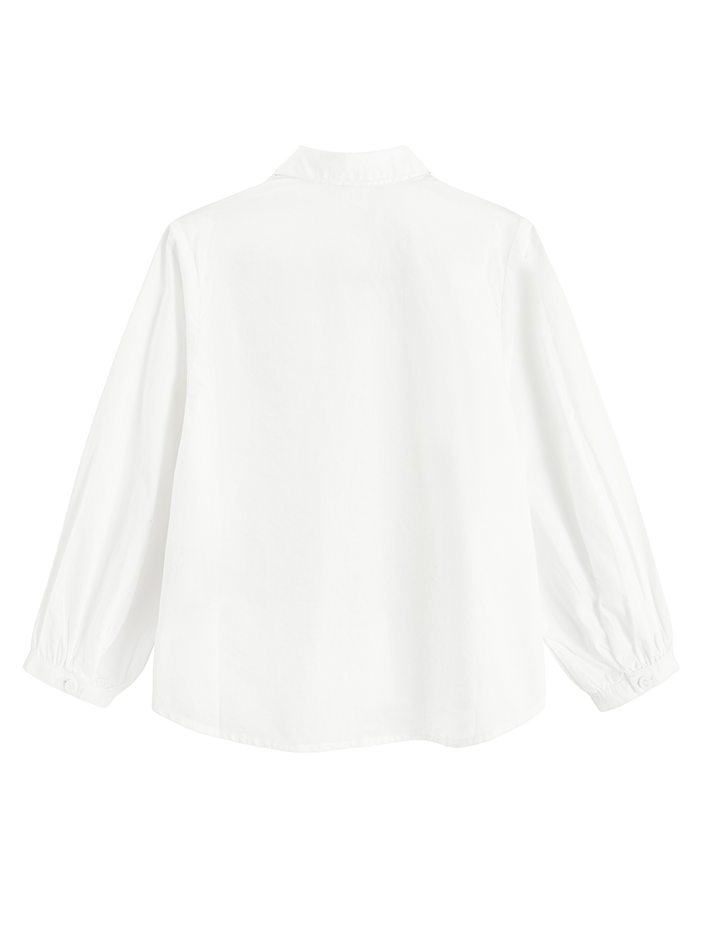 Cool Club - Blusa em branco: atrás