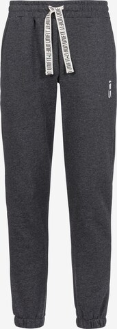 UNIFIT Tapered Workout Pants in Grey: front