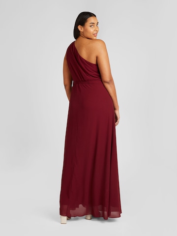 Robe de soirée 'GEENA' TFNC Plus en rouge