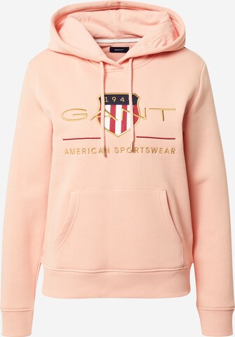 Sweat-shirt 'Archive Shield' GANT en rose : devant