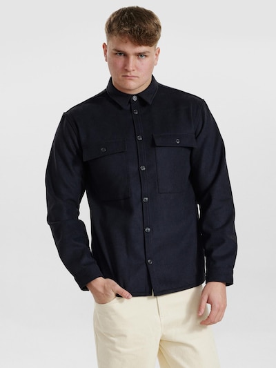 Dxnmxrk Shirt 'DXEmil' in Navy, Item view