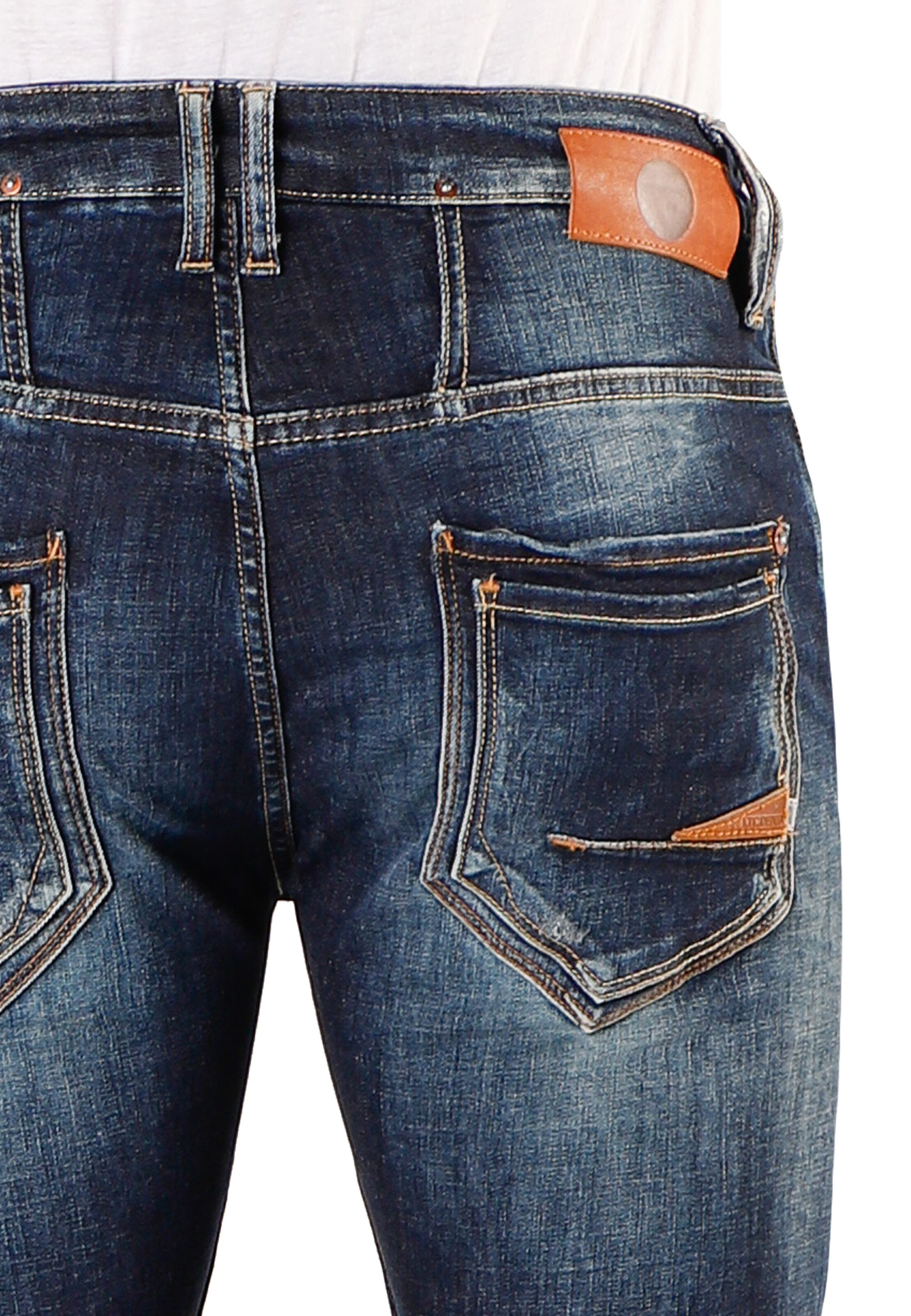 Skinny Jean Le Temps Des Cerises en bleu