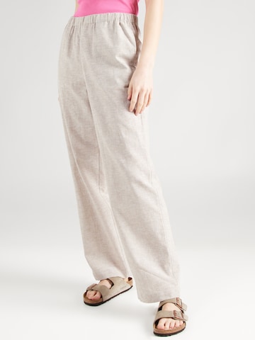 Regular Pantalon Monki en beige : devant