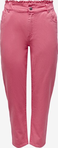 JDY Regular Pants 'ZIZZY' in Pink: front