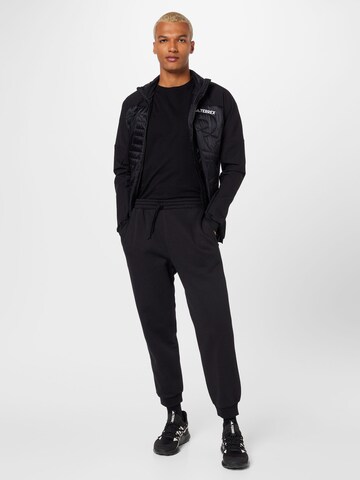 ADIDAS SPORTSWEAR Tapered Sporthose 'Last Days Of Summer' in Schwarz