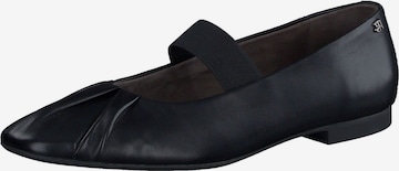 Paul Green Ballerina in Schwarz: Vorderseite