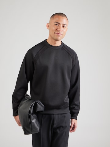 Karl Lagerfeld Bluzka sportowa w kolorze czarny: przód
