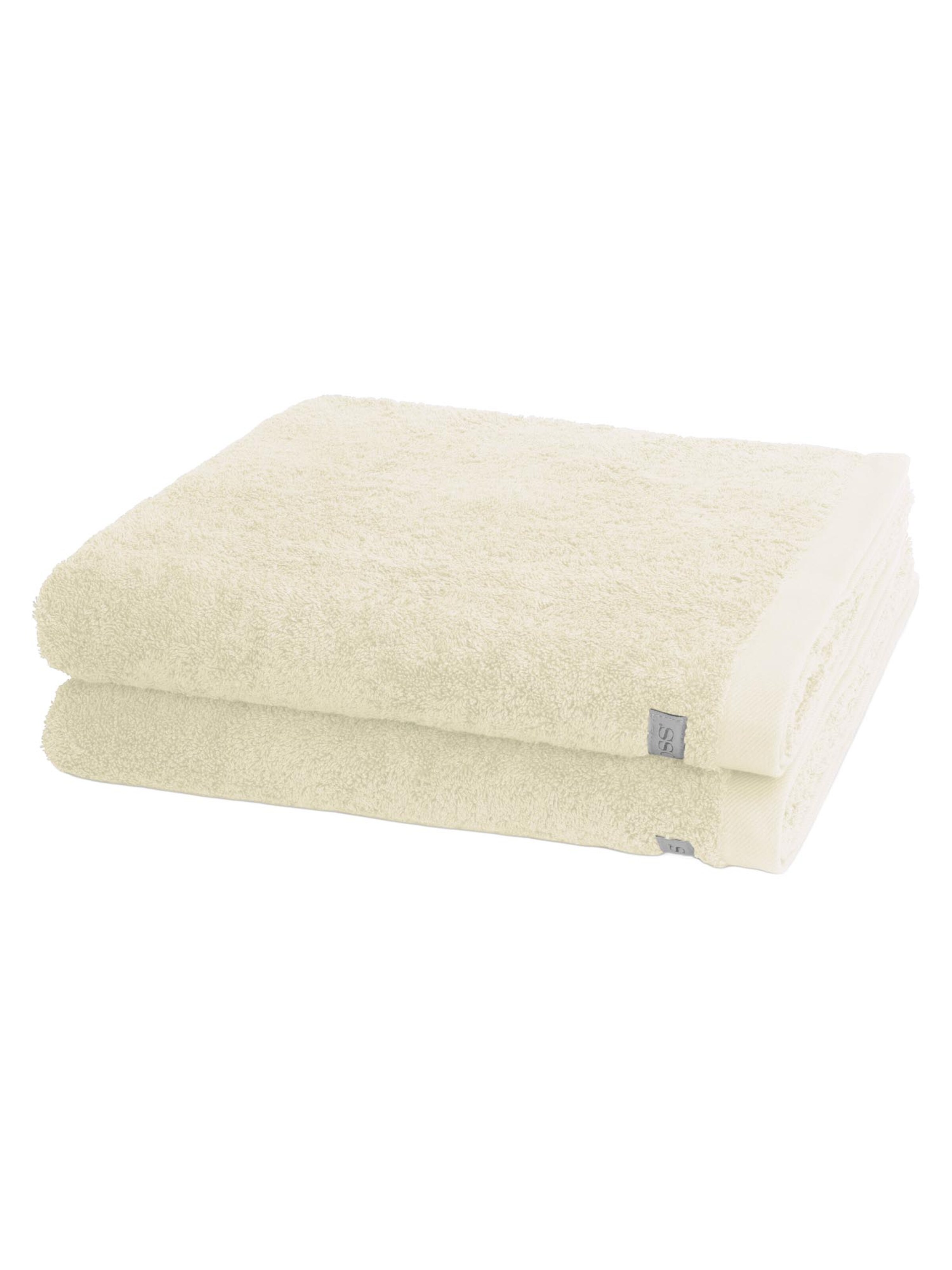 ROSS Towel 'Sinfonie' in Beige: front