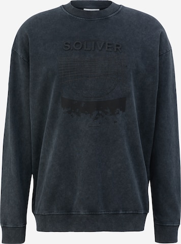 s.Oliver Sweatshirt i grå: framsida