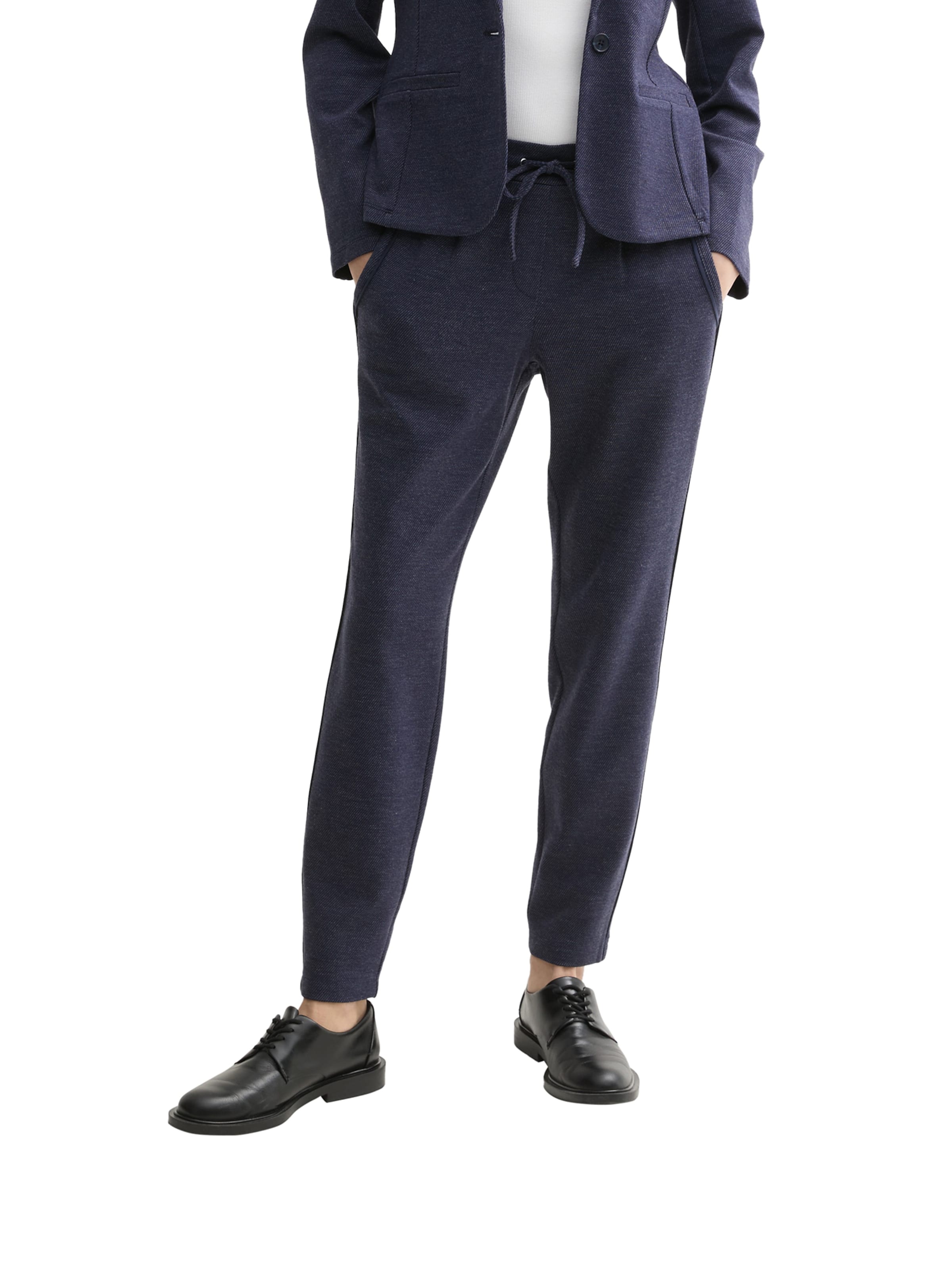 TOM TAILOR regular Παντελόνι σε μπλε: μπροστά