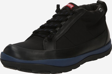 Bottes à lacets 'Peu Pista' CAMPER en noir : devant