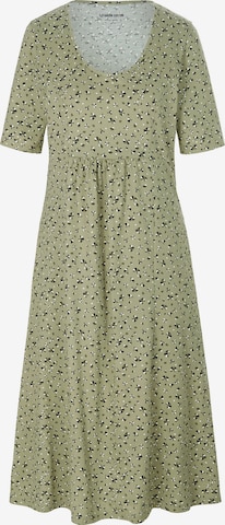 Robe Green Cotton en vert : devant