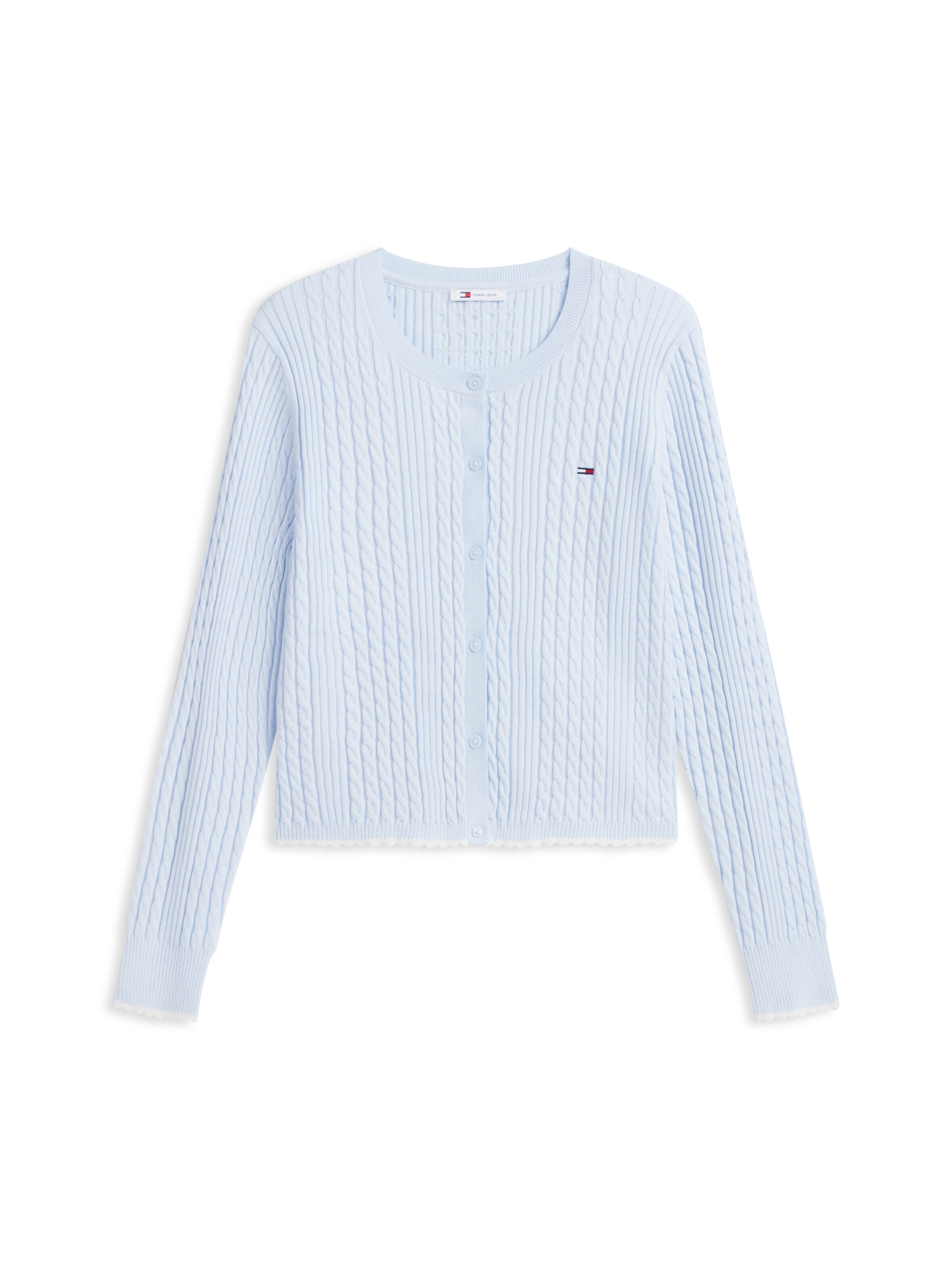 Tommy Jeans Kardigán - kék: elől
