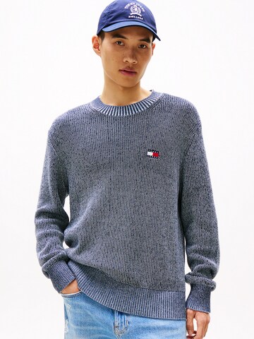 Tommy Jeans Trui in Blauw: voorkant