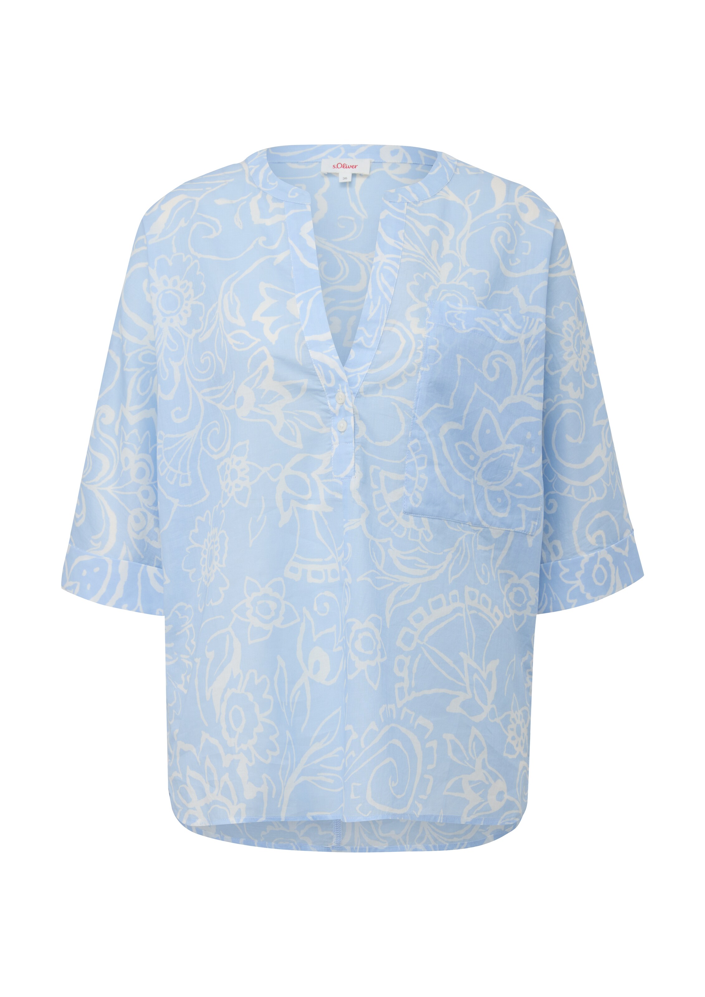 zils s.Oliver Blūze: no priekšpuses