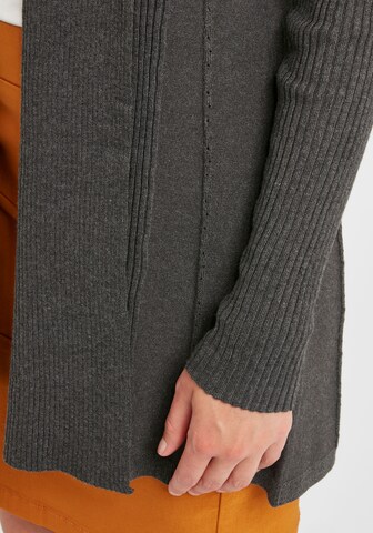 Fransa Knit Cardigan in Grey