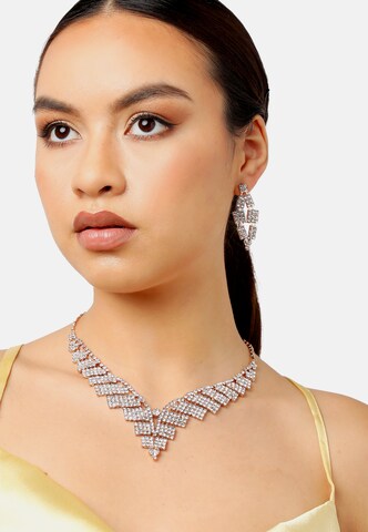 Parure de bijoux ' Airlia ' SOHI en or : devant