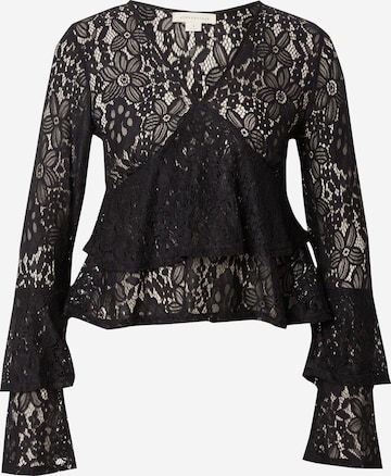 AÉROPOSTALE Blouse in Zwart: voorkant