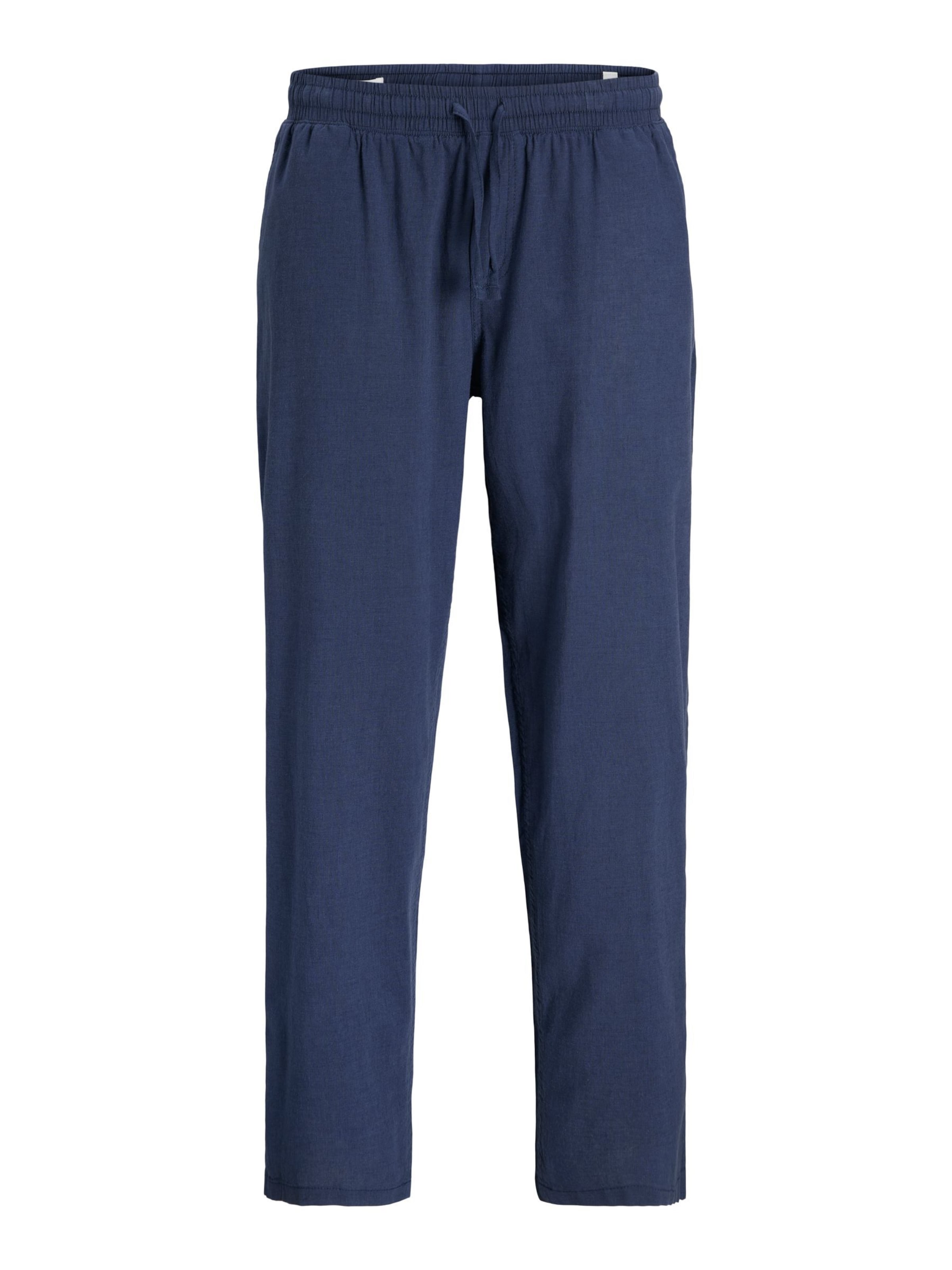 JACK & JONES - Pierna ancha Pantalón en azul: frente