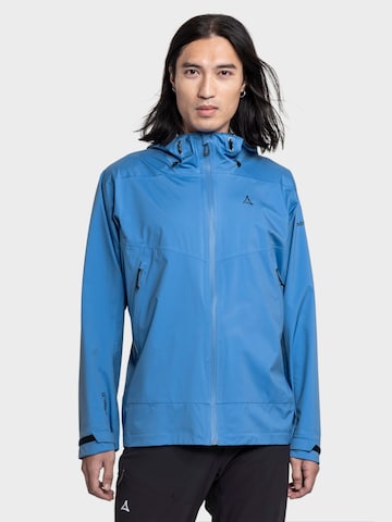 Schöffel Outdoorjacke 'Vistdal' in Blau: Vorderseite