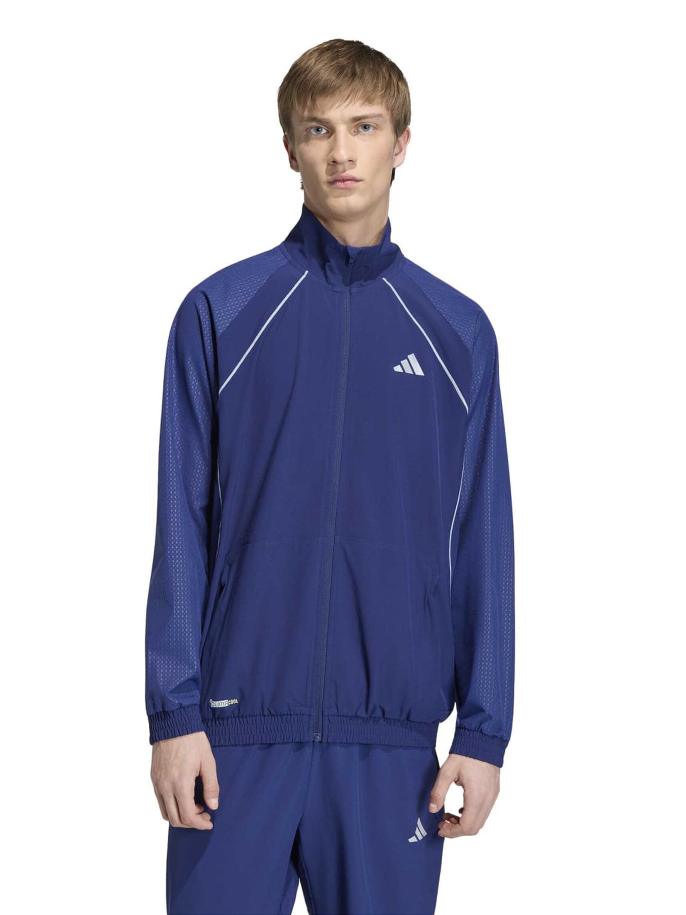 ADIDAS PERFORMANCE Træningsjakke 'TECH APP' i blå