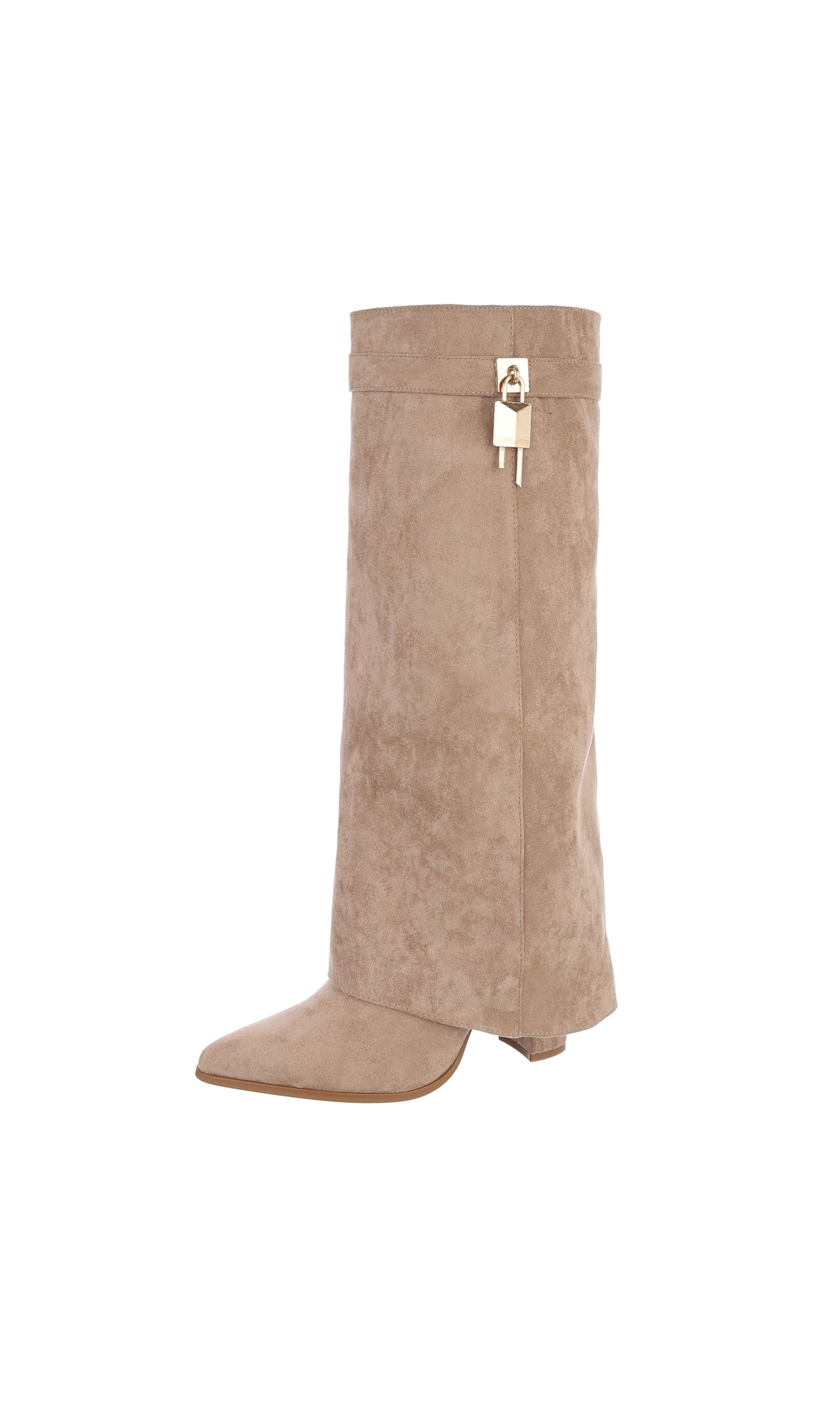 Ital-Design Stiefel in Braun: Vorderseite