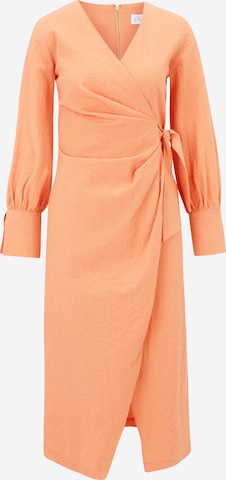 Closet London Jurk in Oranje: voorkant