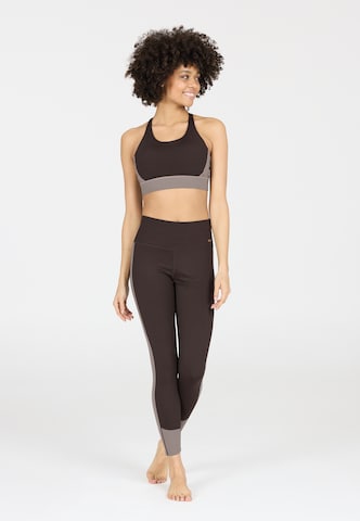 Athlecia Low Support Sport-BH 'Aspasia' in Braun