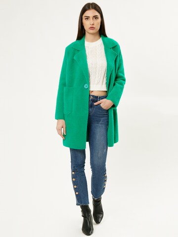 Influencer Płaszcz przejściowy w kolorze zielony